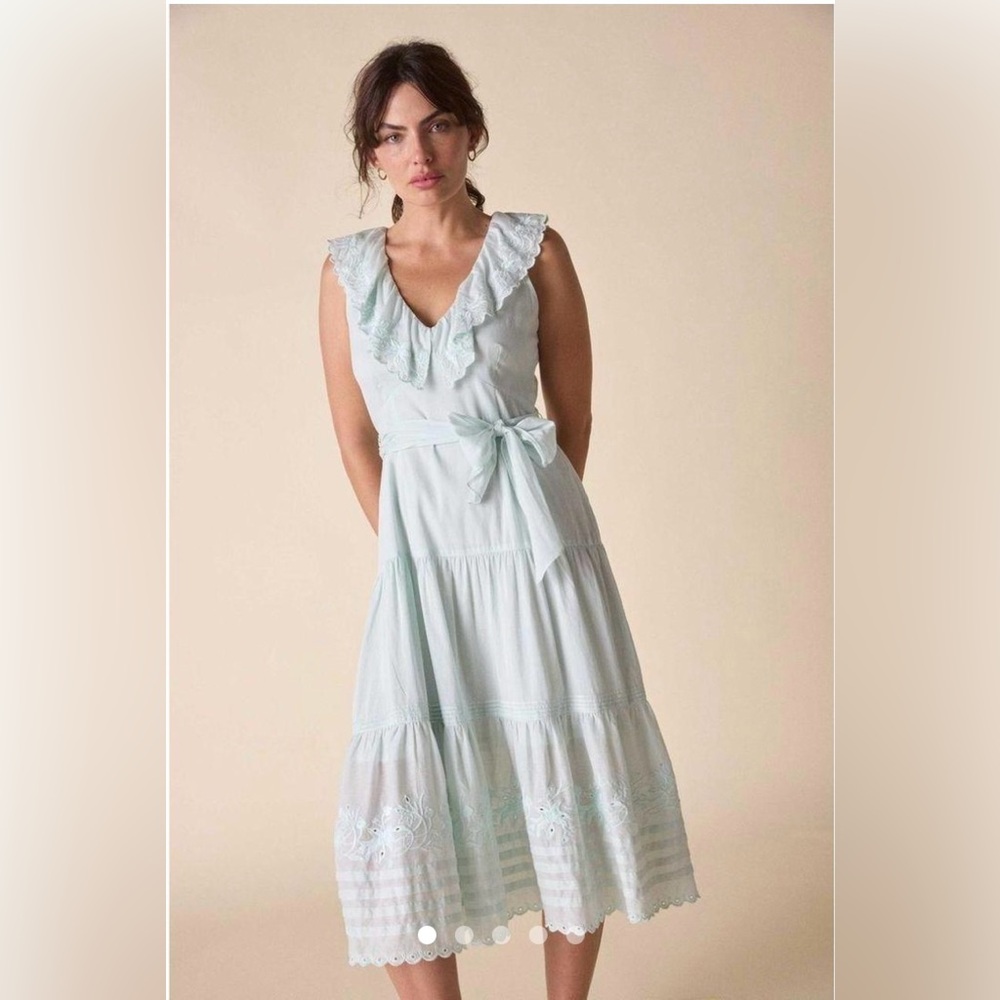 NEW St. Roche Nightingale Dress in Minty (light green) Size 8/Medium NWT - Picture 10 of 13